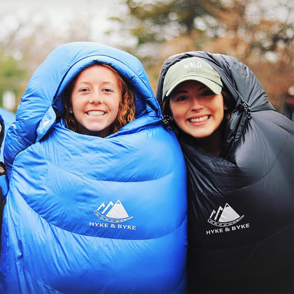 Ultra light top down sleeping bag