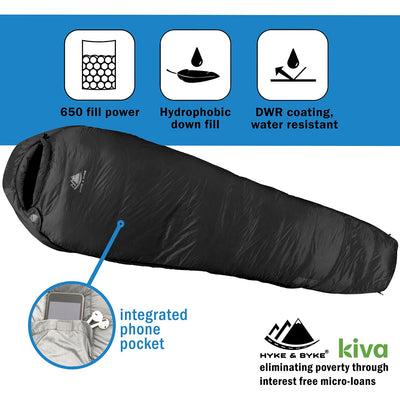 Shavano 0°C Ultralight 650FP Down Sleeping Bag